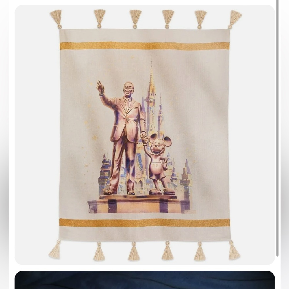 Disney 50th Anniversary Blanket